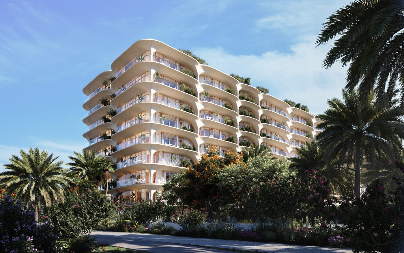 Ocean House exterior, Palm Jumeirah